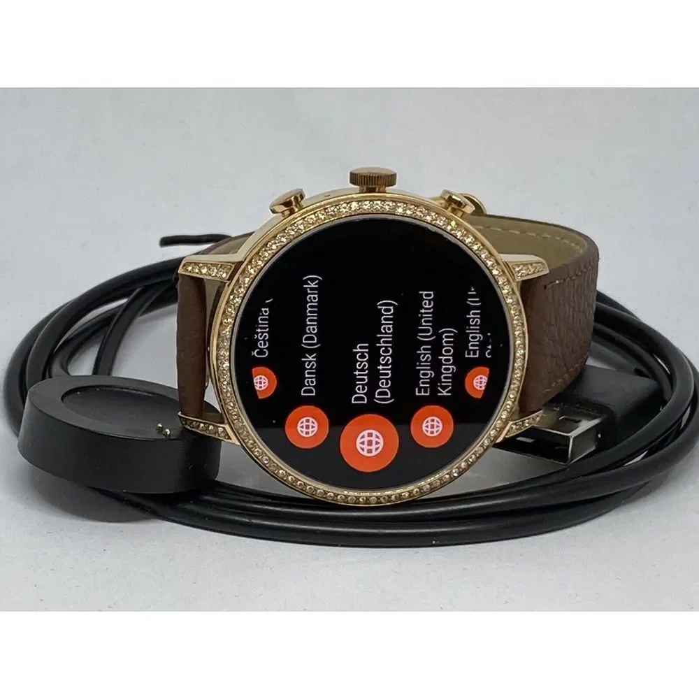 Fossil Gen 4 Authentic Digital Dial Smart Watch Custom Band FTW6011 LT422